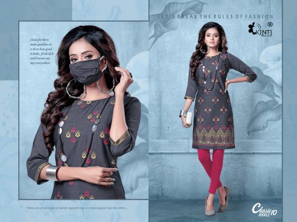 Kinti Classic 10-Rayon-Designer-Kurti